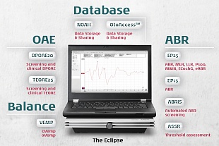 Платформа Eclipse с модулями регистрации отоакустической эмиссии